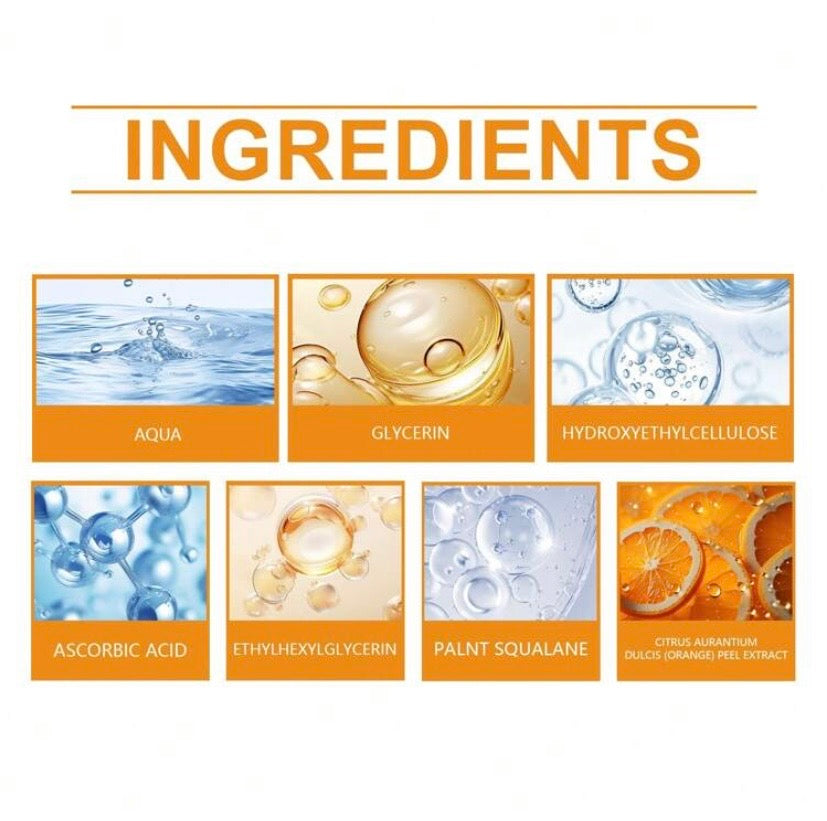 Sérum Vitamine C – Éclat Instantané & Anti-Âge