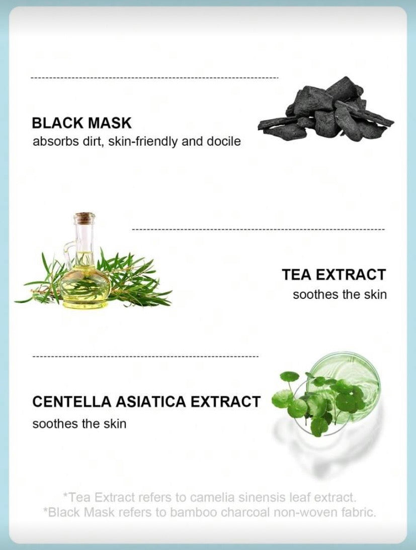 Masque Moussant au Charbon Purifiant