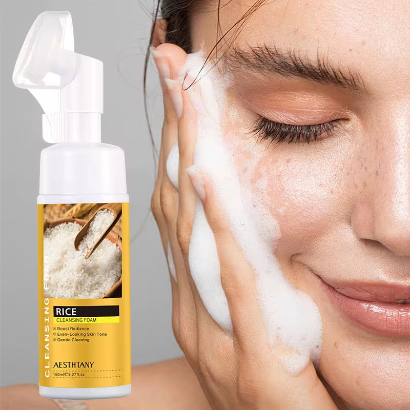 Gel Nettoyant au Riz – Douceur et Éclat